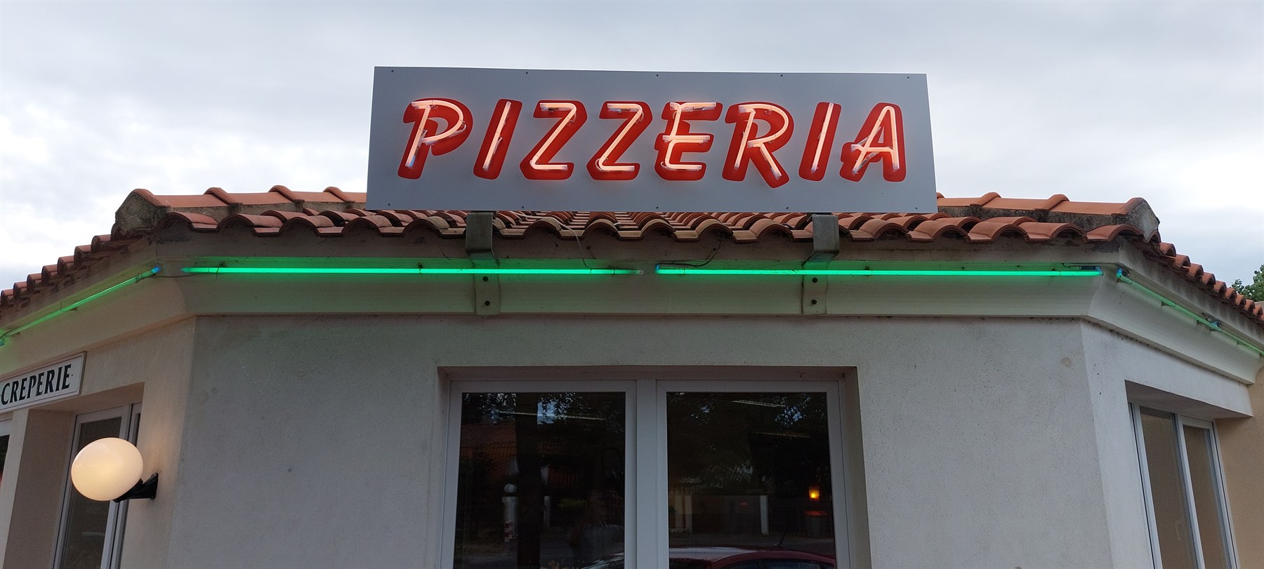 Enseigne néon Pizzeria